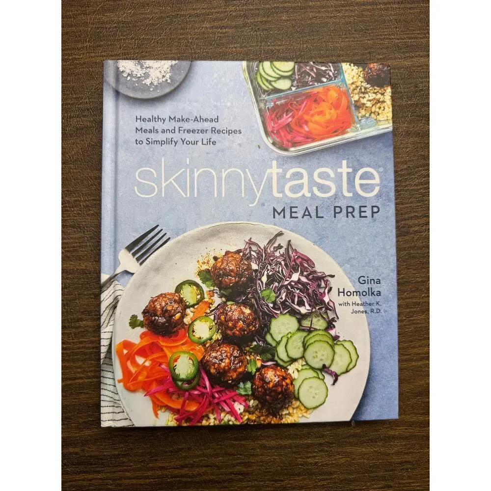 Skinnytaste Meal Prep Cookbook Healthy Make-Ahead Meals and Freezer Recipes New